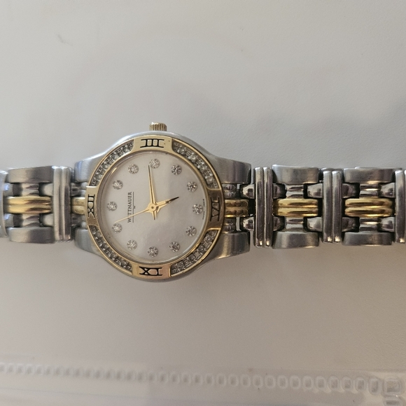 Ladies witthauer watch with accent diamonds - Picture 1 of 2